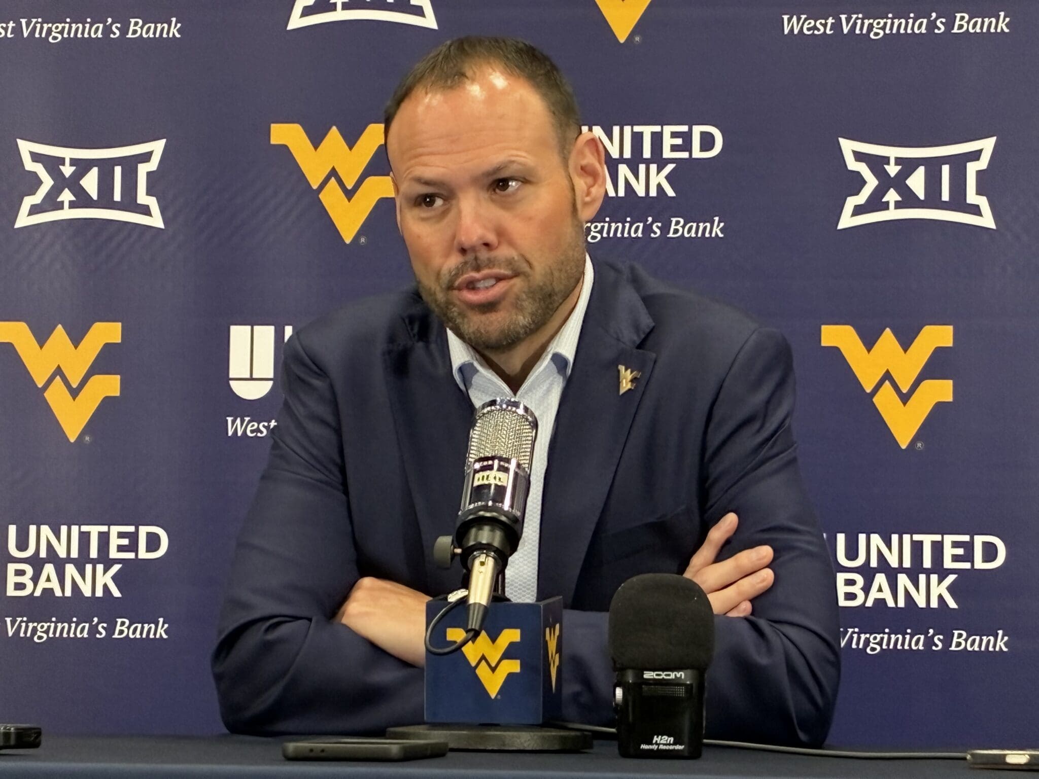 WVU AD Wren Baker