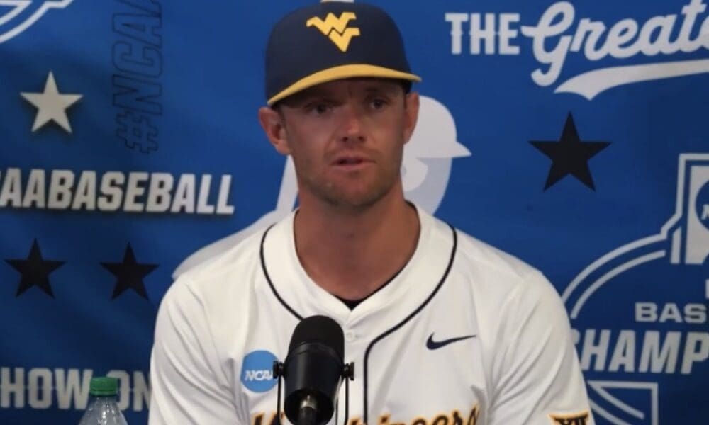 Postgame Reaction After WVU Baseball Beat Binghamton in Morgantown Regional