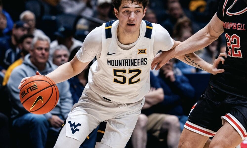 WVU Basketball Treysen Eaglestaff