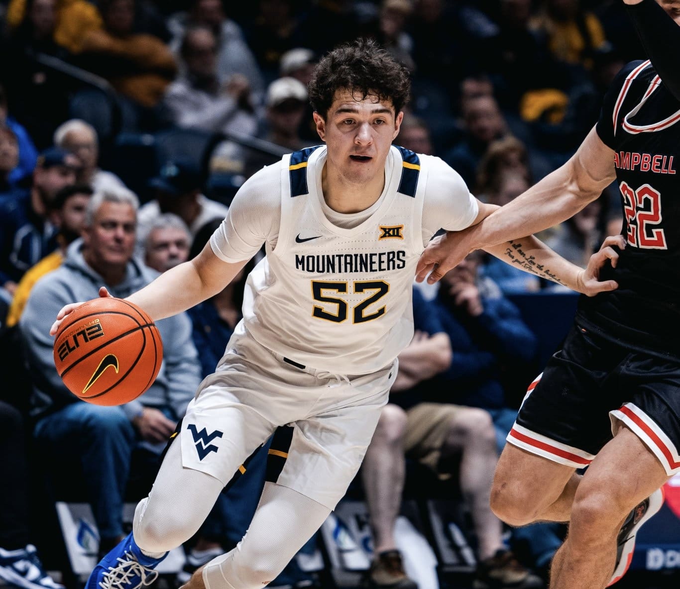 WVU Basketball Treysen Eaglestaff