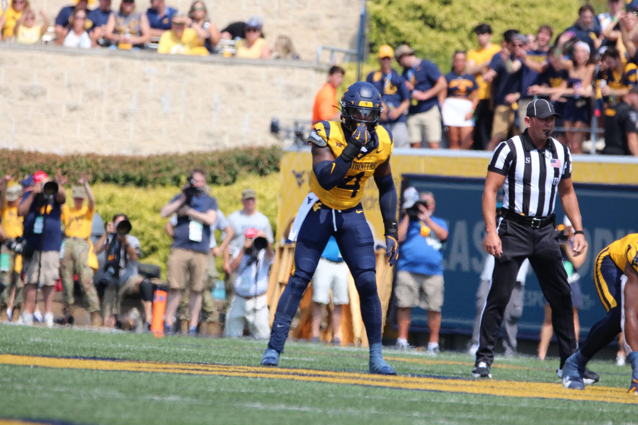 WVU Football LB Trey Lathan