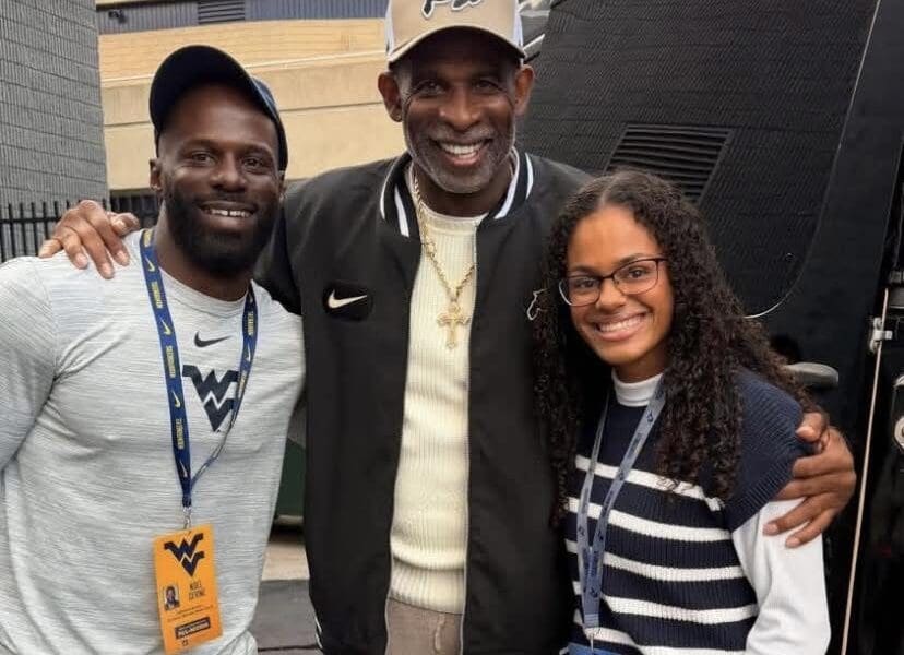 Noel Devine and Deion Sanders