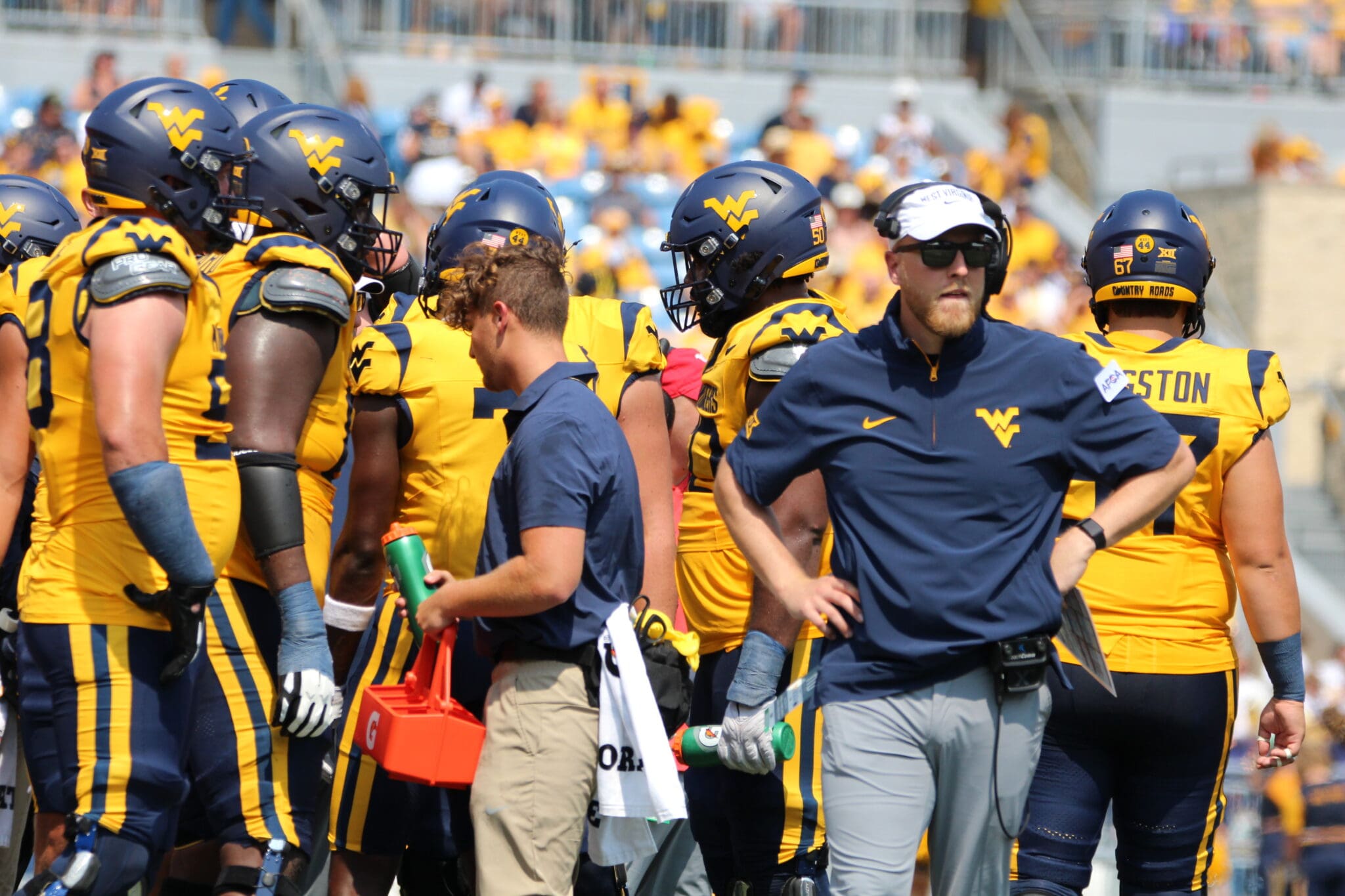 WVU Football Coach Blaine Stewart