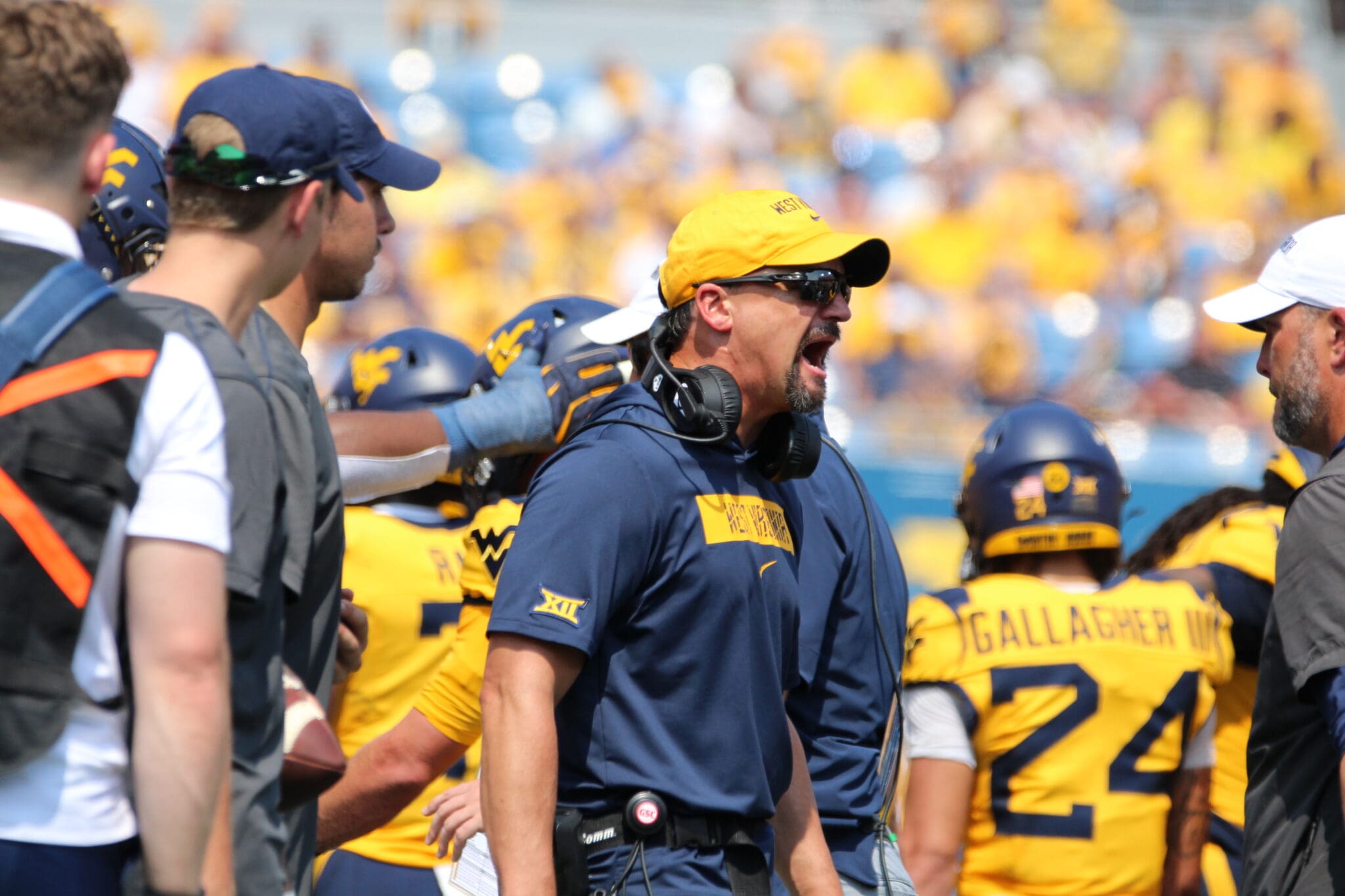 WVU Football HC Neal Brown