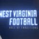 WVU Football sign at facility stock