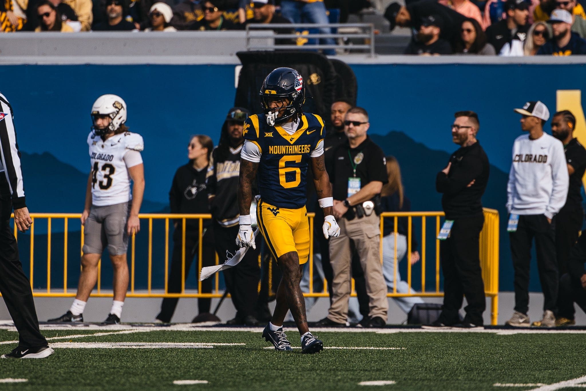 WVU Football CB Jordan Scruggs