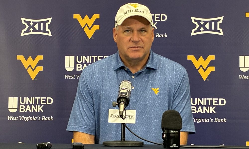 WVU Football HC Rich Rodriguez
