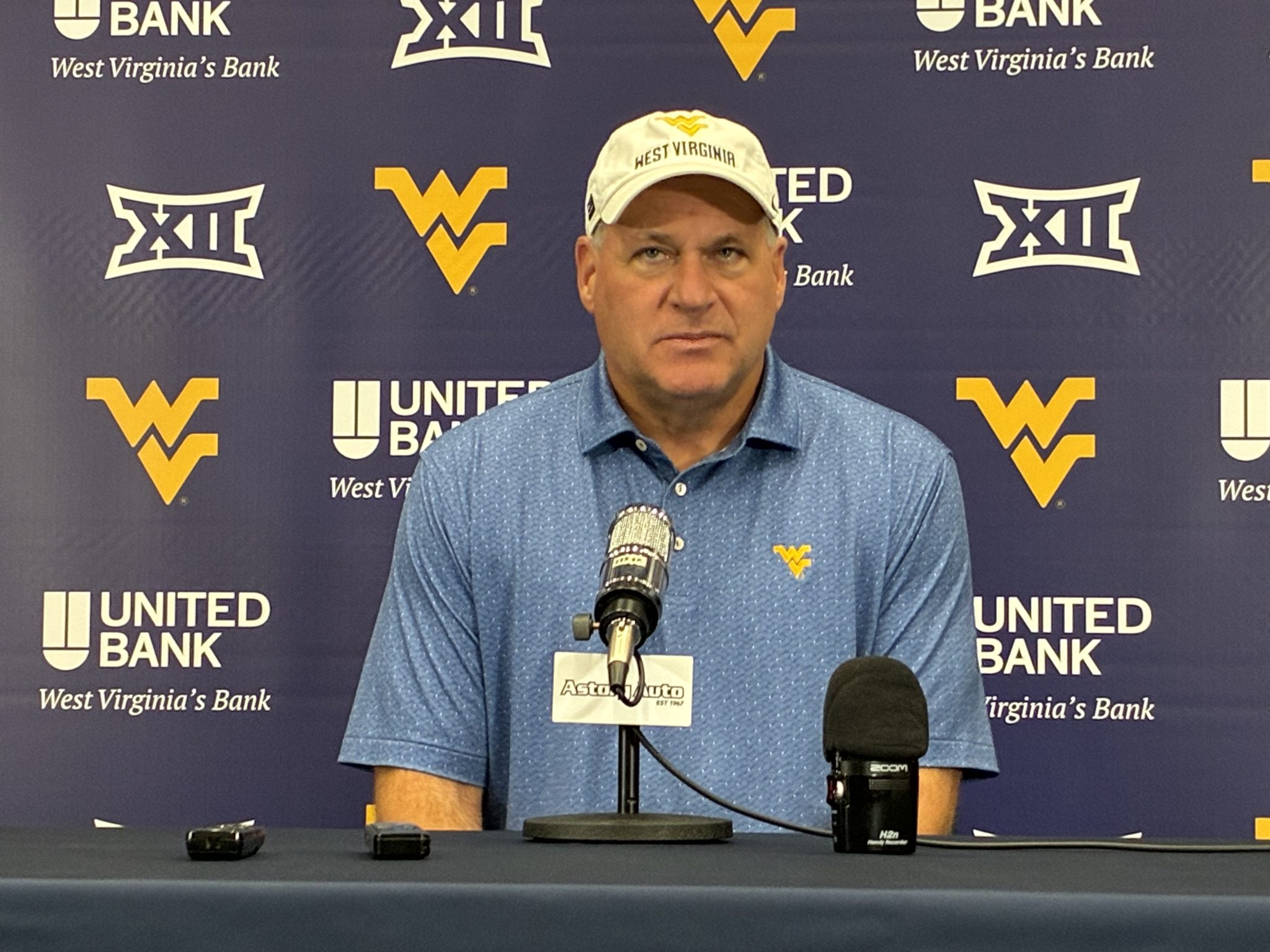 WVU Football HC Rich Rodriguez