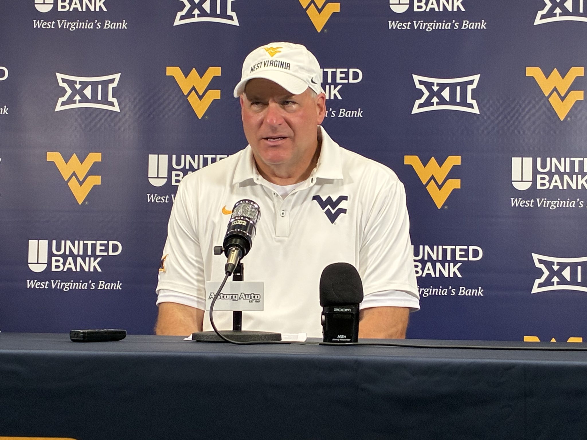 WVU Football HC Rich Rodriguez