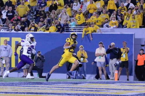 WVU Football WR Preston Fox