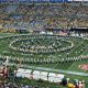 WVU Football band at Bank of America Stadium