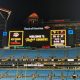 Scoreboard after WVU Football beat Virginia at Bank of America Stadium