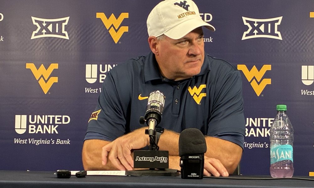 WVU Football HC Rich Rodriguez