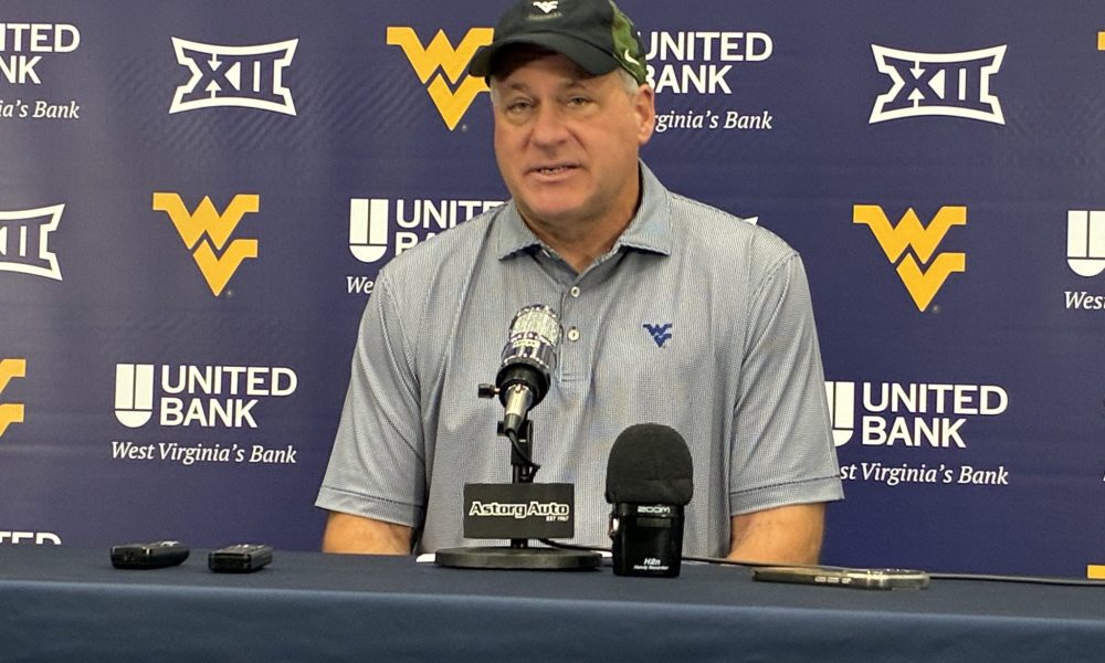 WVU Football HC Rich Rodriguez