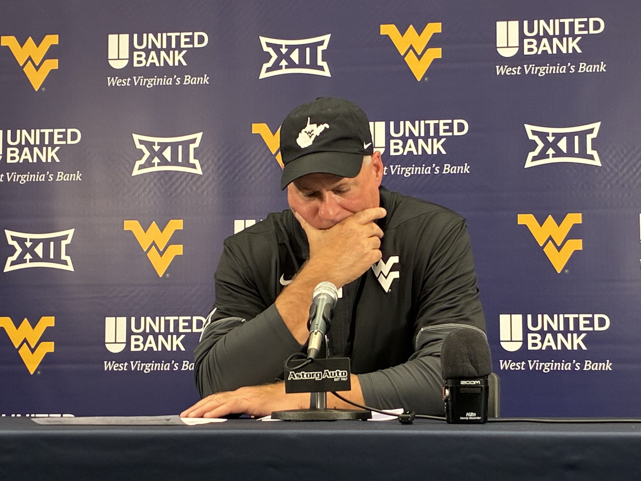 WVU Football HC Rich Rodriguez