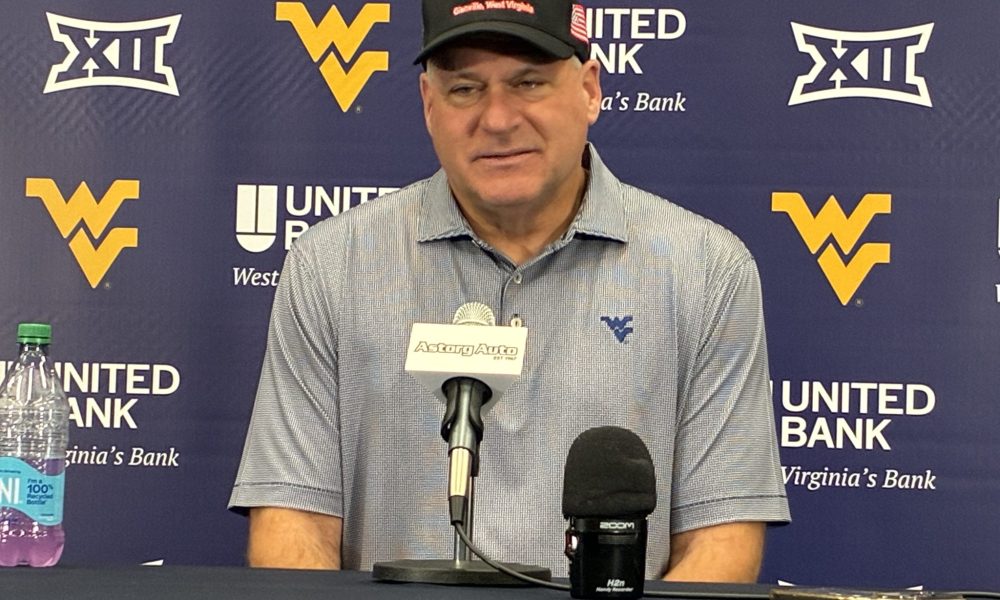 WVU Football HC Rich Rodriguez