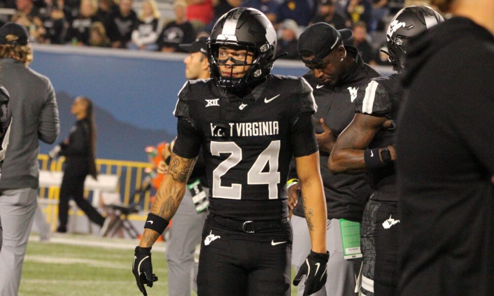 WVU Football Rodney Gallagher Coal Rush uniform
