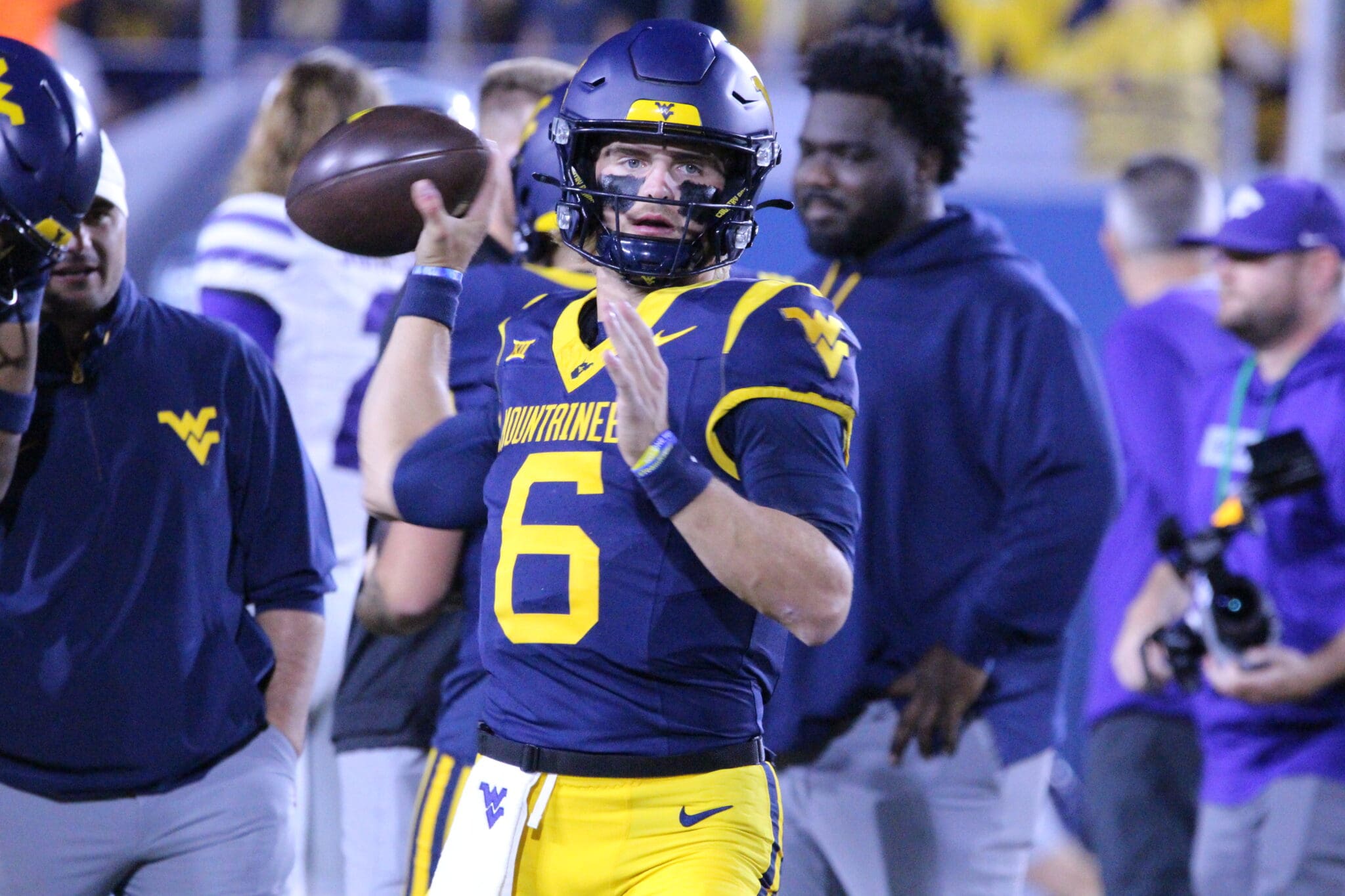 WVU Football QB Garrett Greene