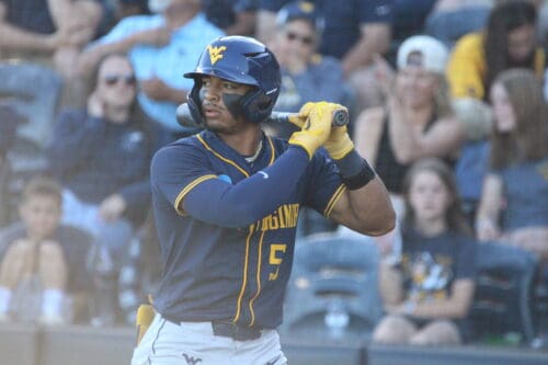 WVU Baseball Armani Guzman 