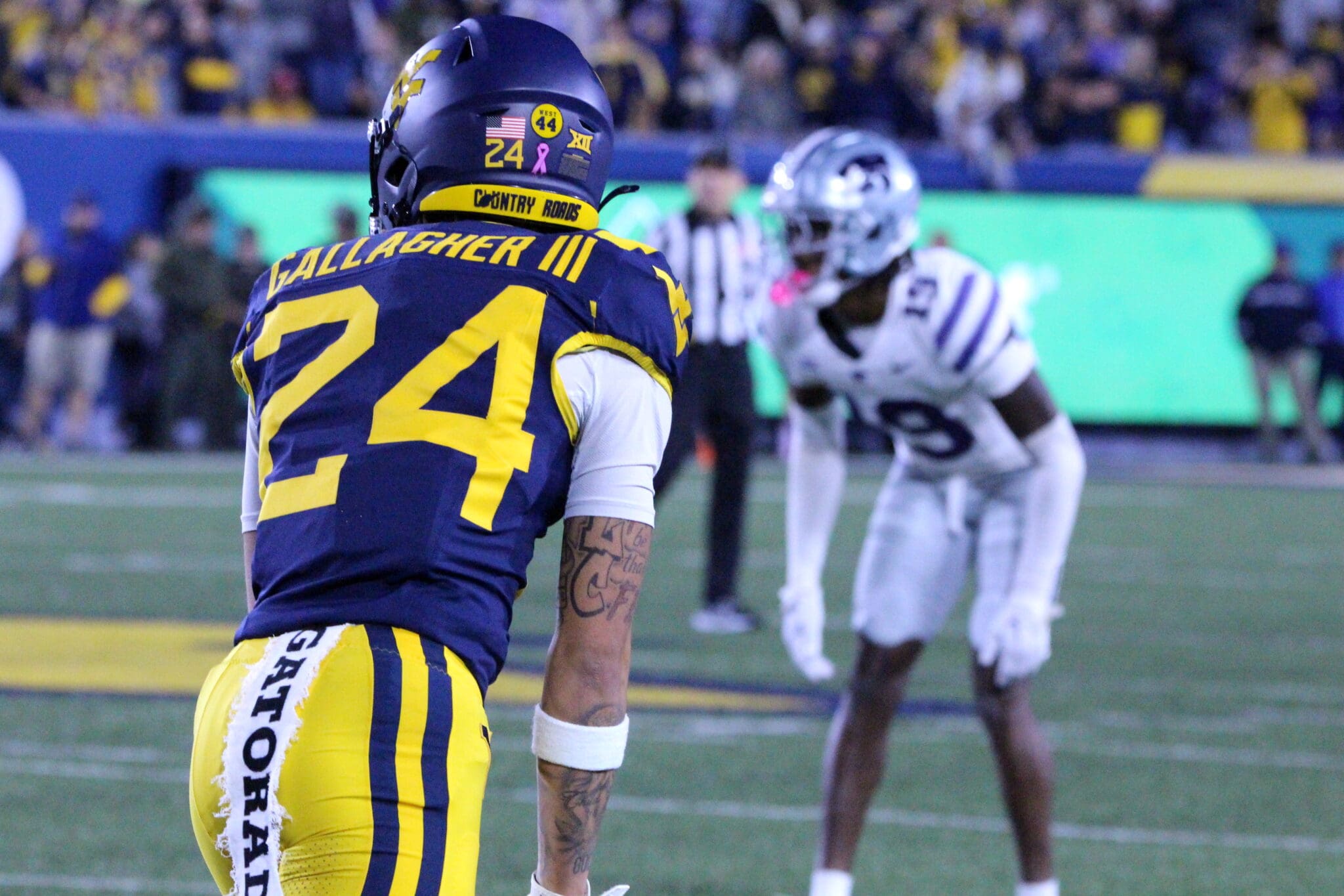 WVU Football Rodney Gallagher