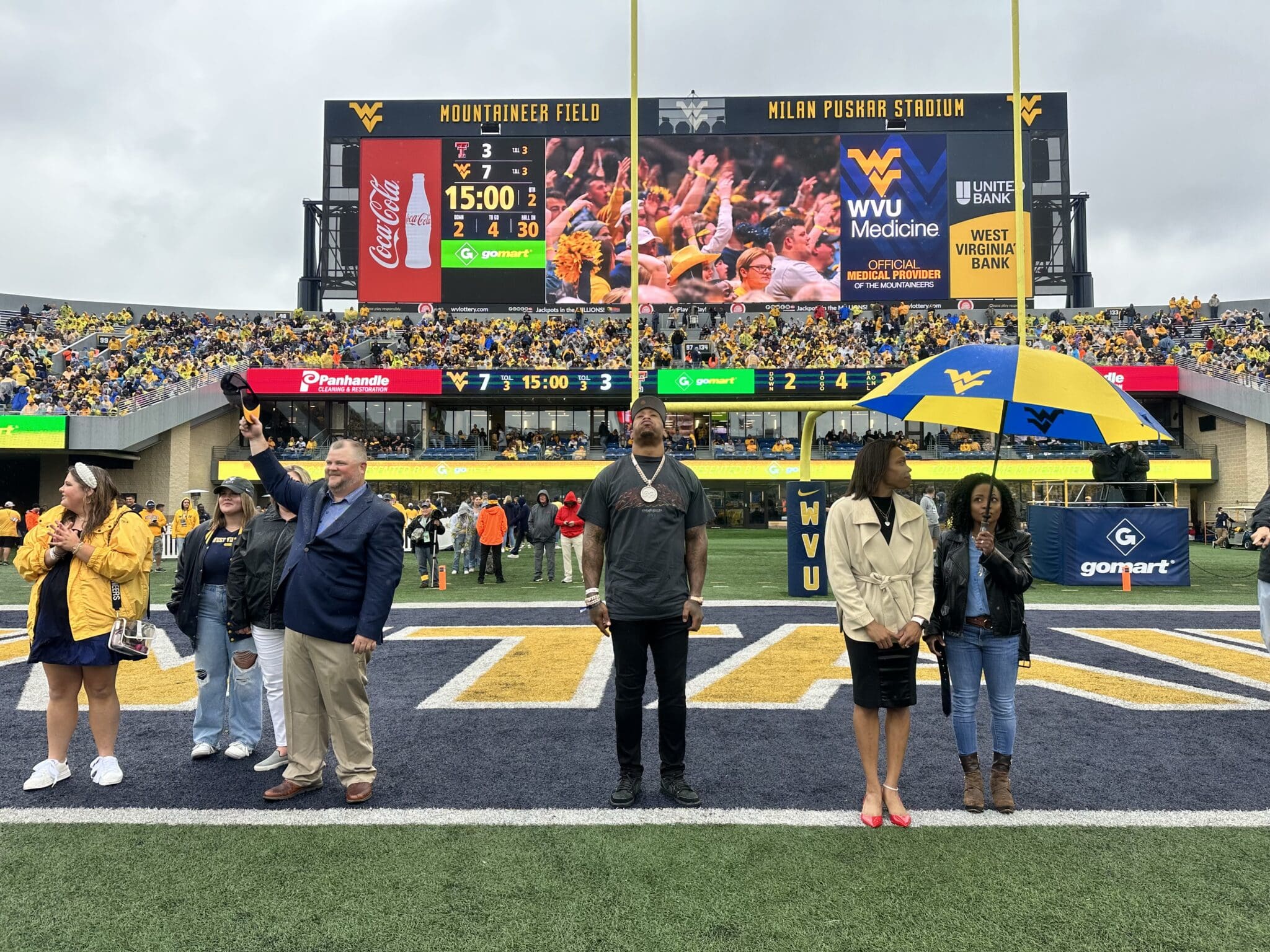 WVU Sports HOF honored