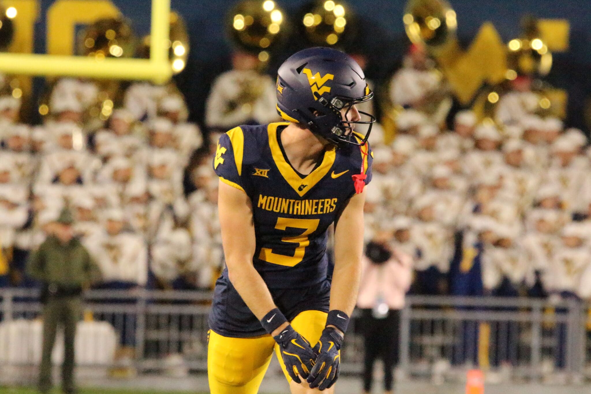 WVU Football WR Hudson Clement