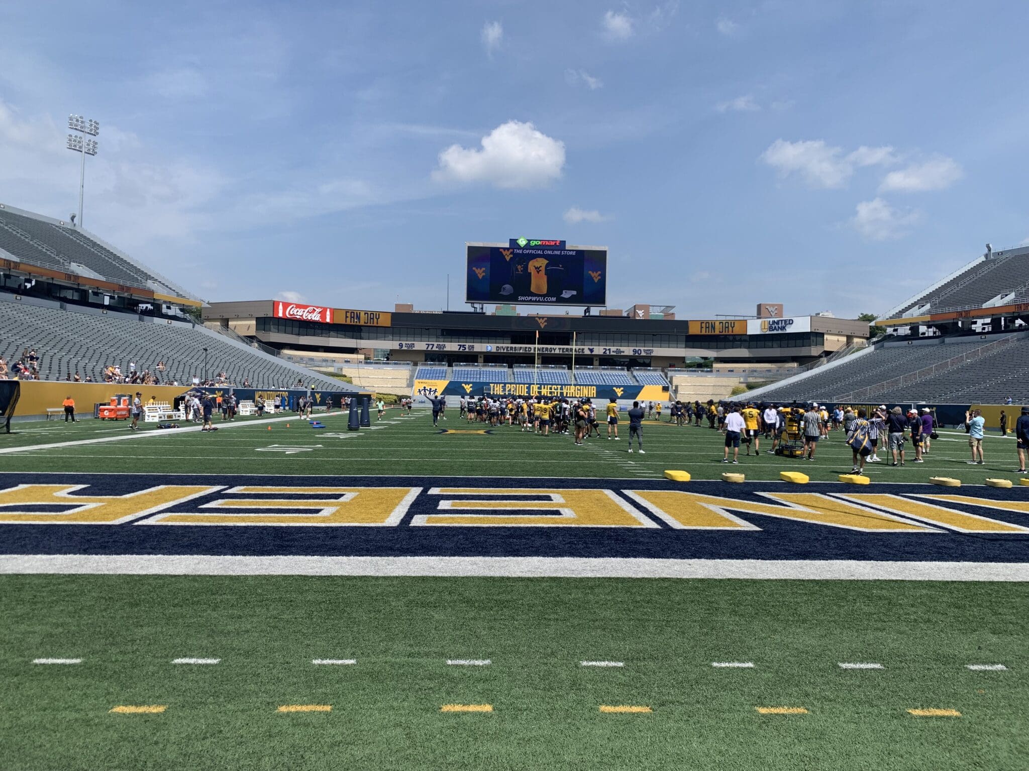 Field Box Seats at Mountaineer Field 