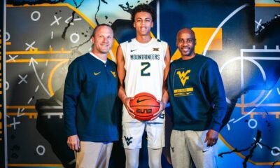 WVU basketball recruit Braydon Hawthorne on visit to West Virginia