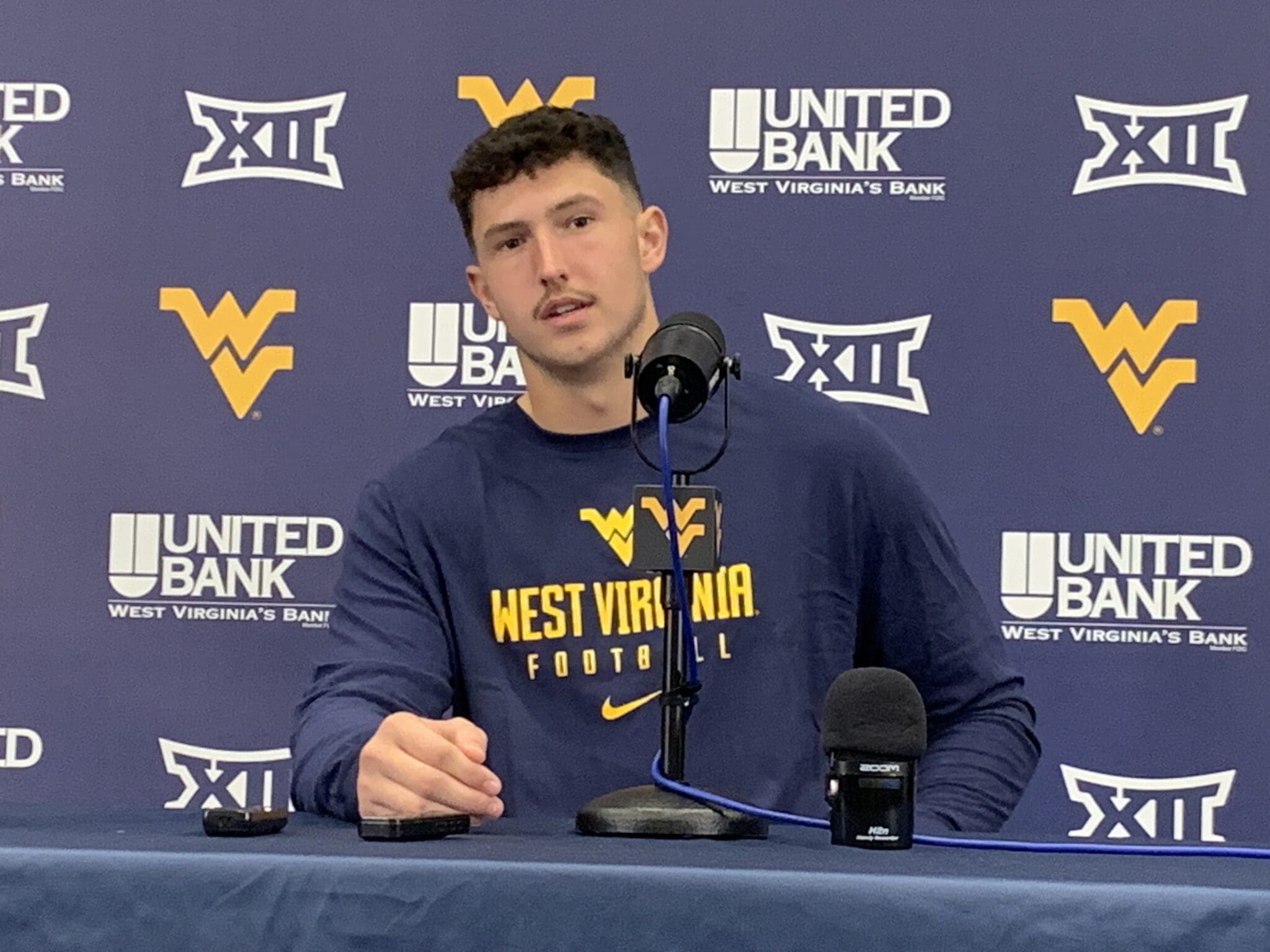 WVU Football TE Kole Taylor