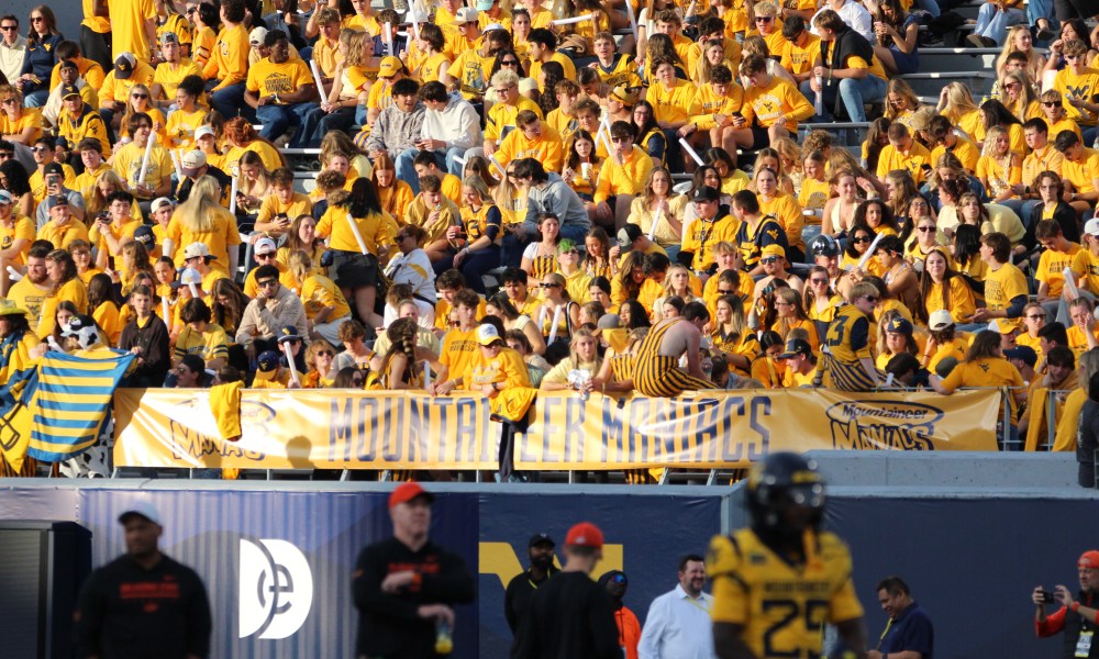 WVU Football Mountaineer Maniacs STOCK PHOTO