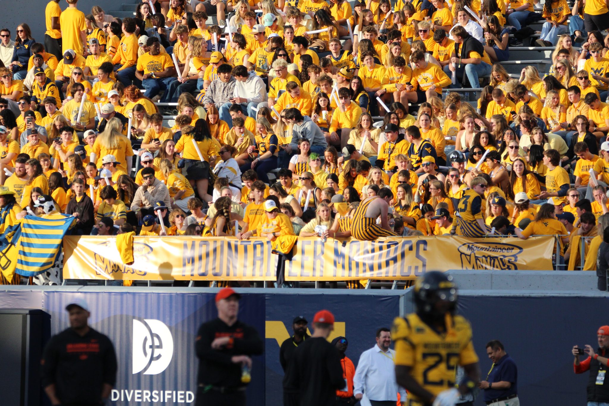 WVU Football Mountaineer Maniacs STOCK PHOTO
