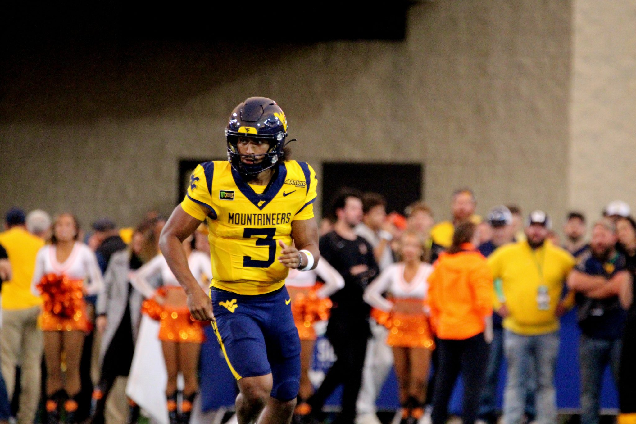 WVU Football QB Michael Hawkins