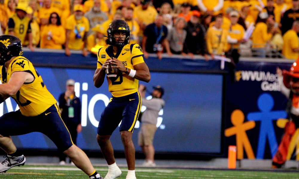 WVU Football QB Michael Hawkins