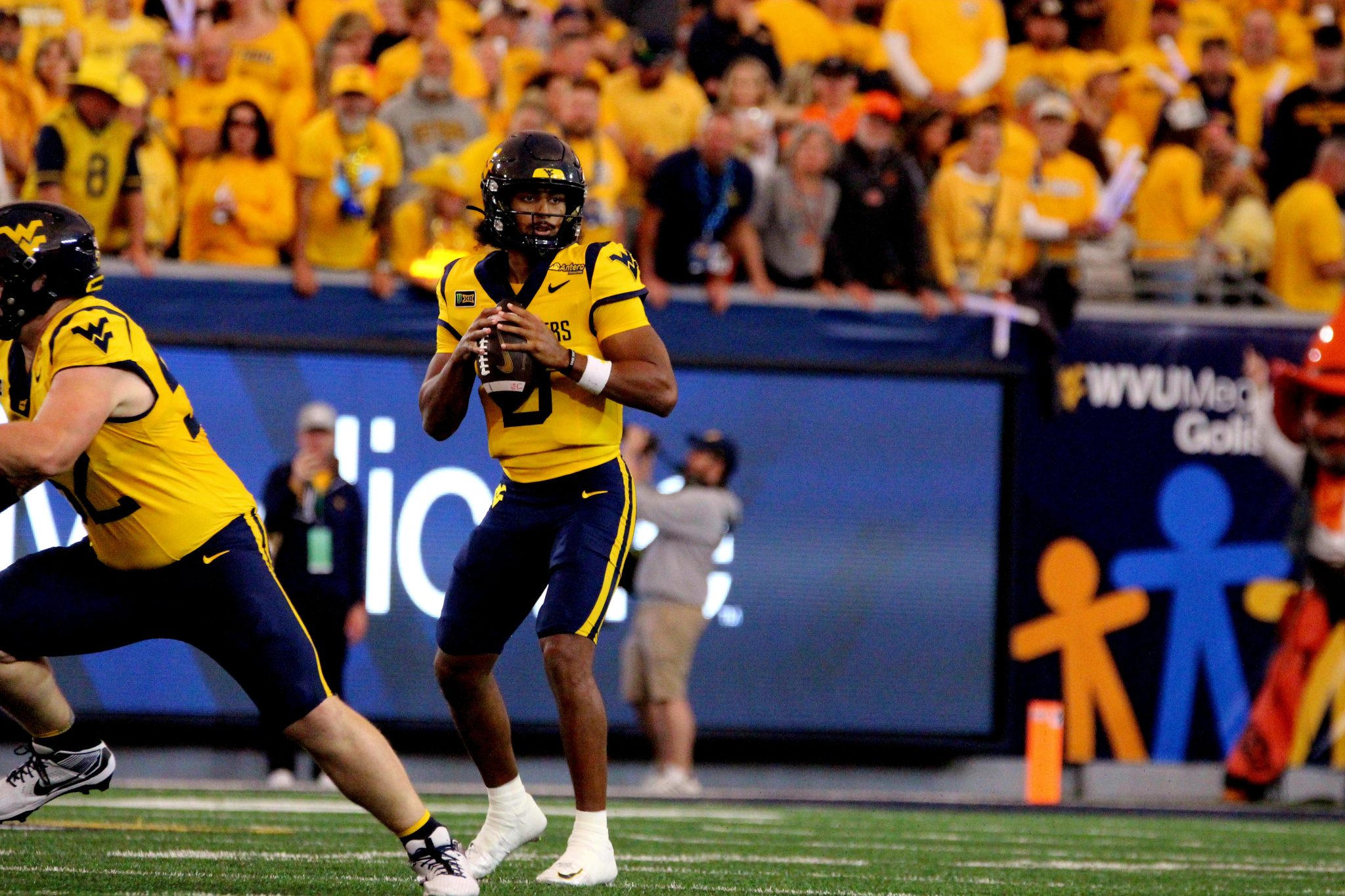 WVU Football QB Michael Hawkins