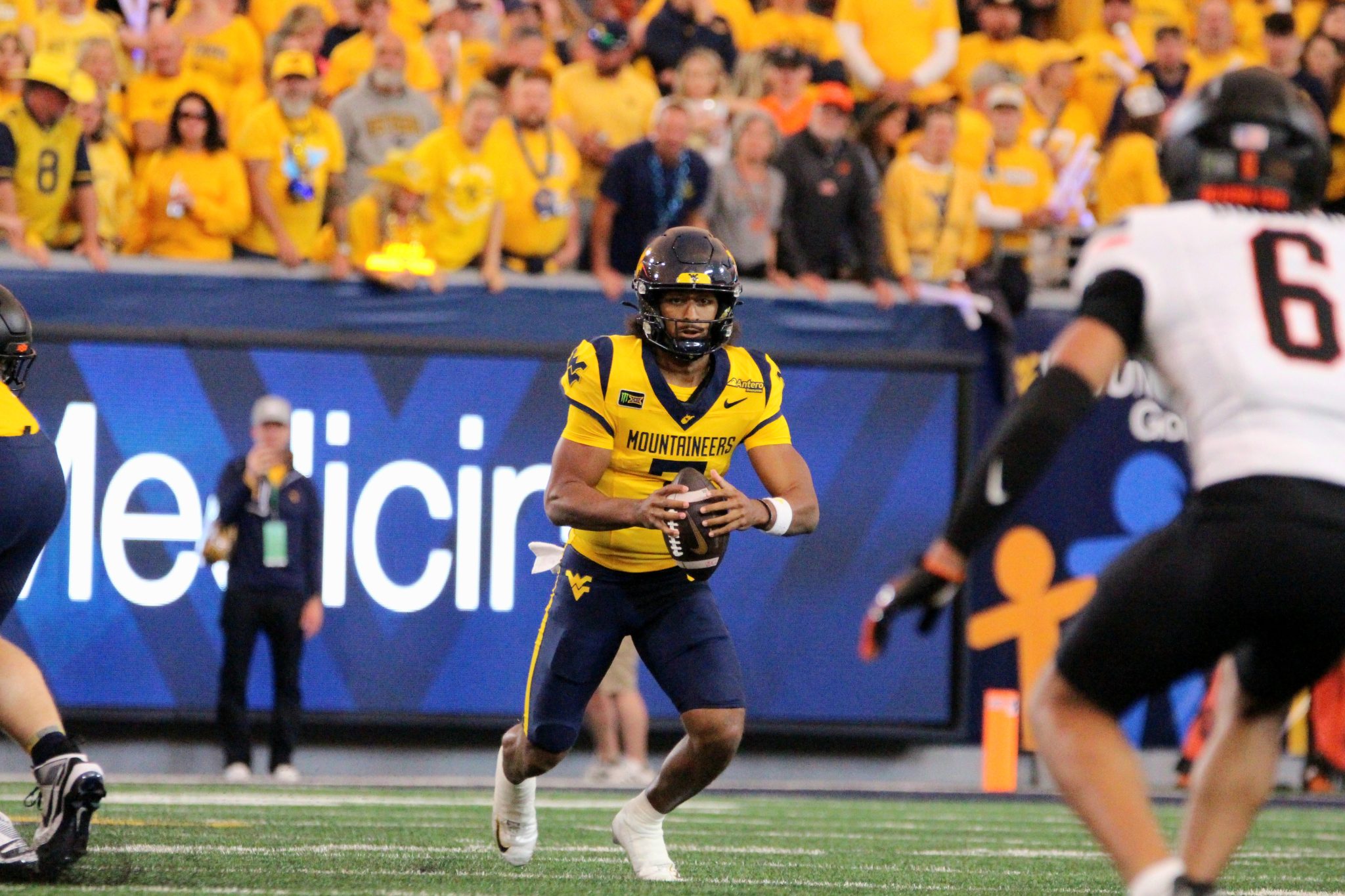 WVU Football QB Michael Hawkins