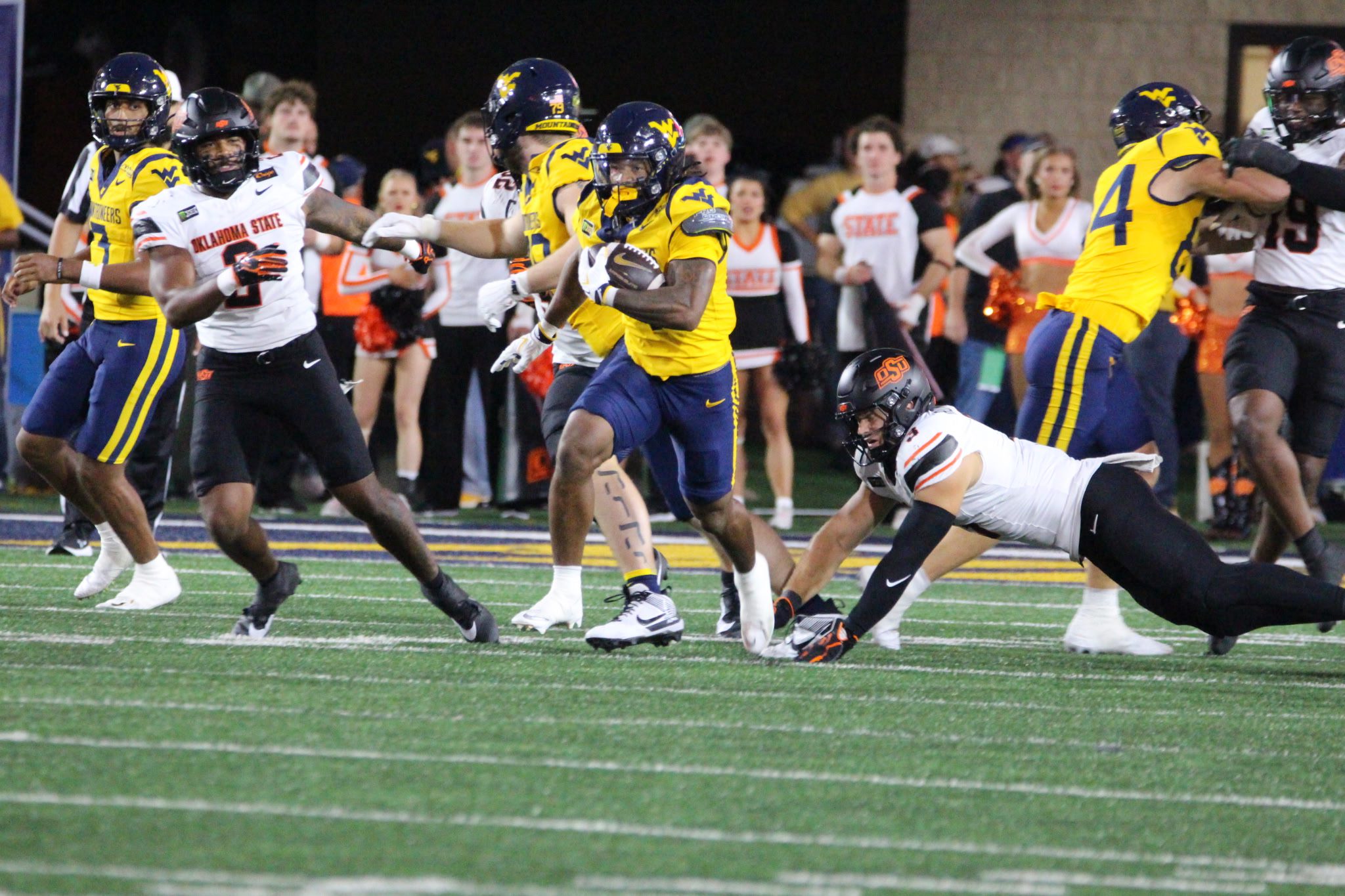 WVU Football RB Cam Cook 75-yard rub