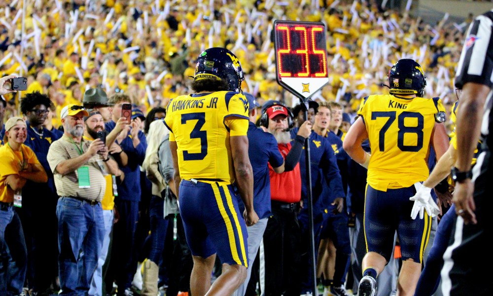WVU Football QB Michael Hawkins OL Wes King