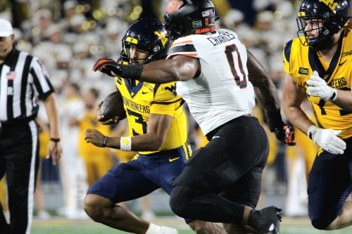 WVU Football QB Michael Hawkins Jr.