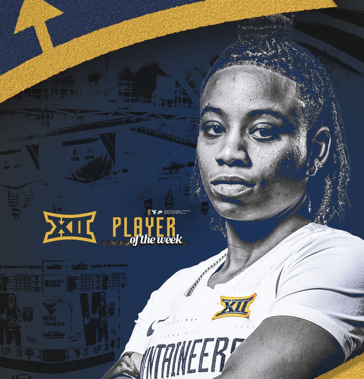 WVU Women’s Basketball JJ Quinerly Big 12 Player of the Week