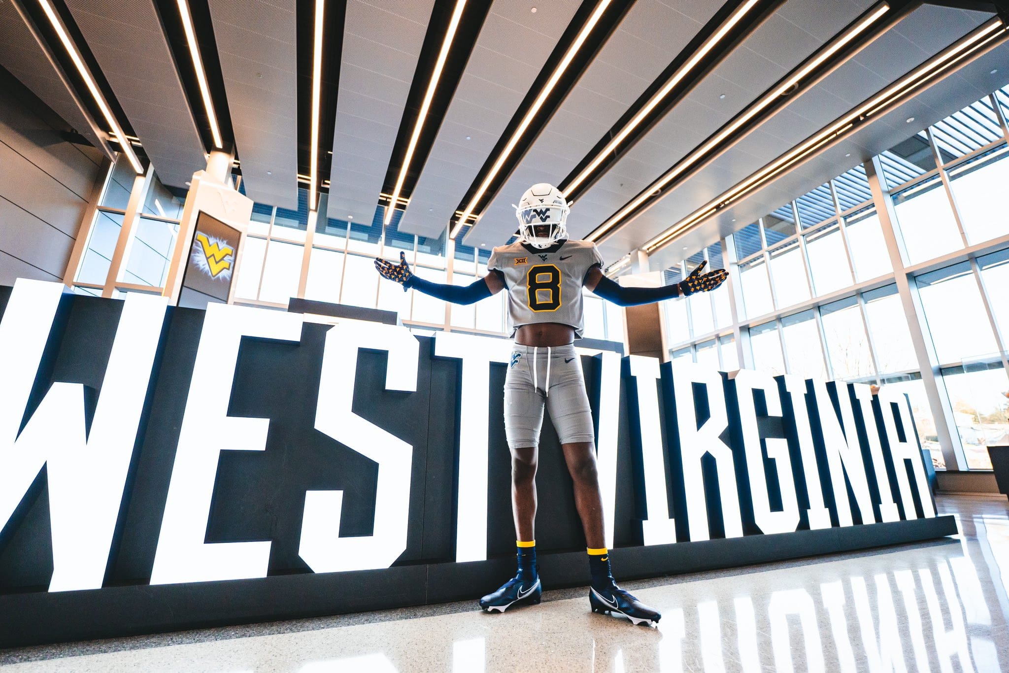WVU Football DB Ayden Garnes