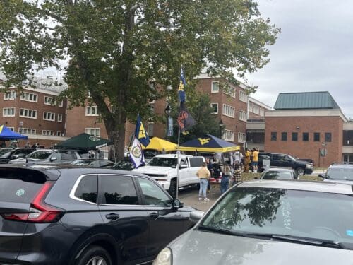 WVU fans at Ohio game