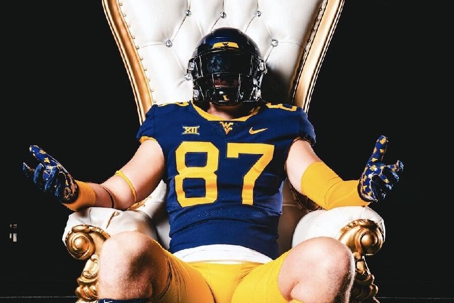WVU Football TE Jack Sammarco