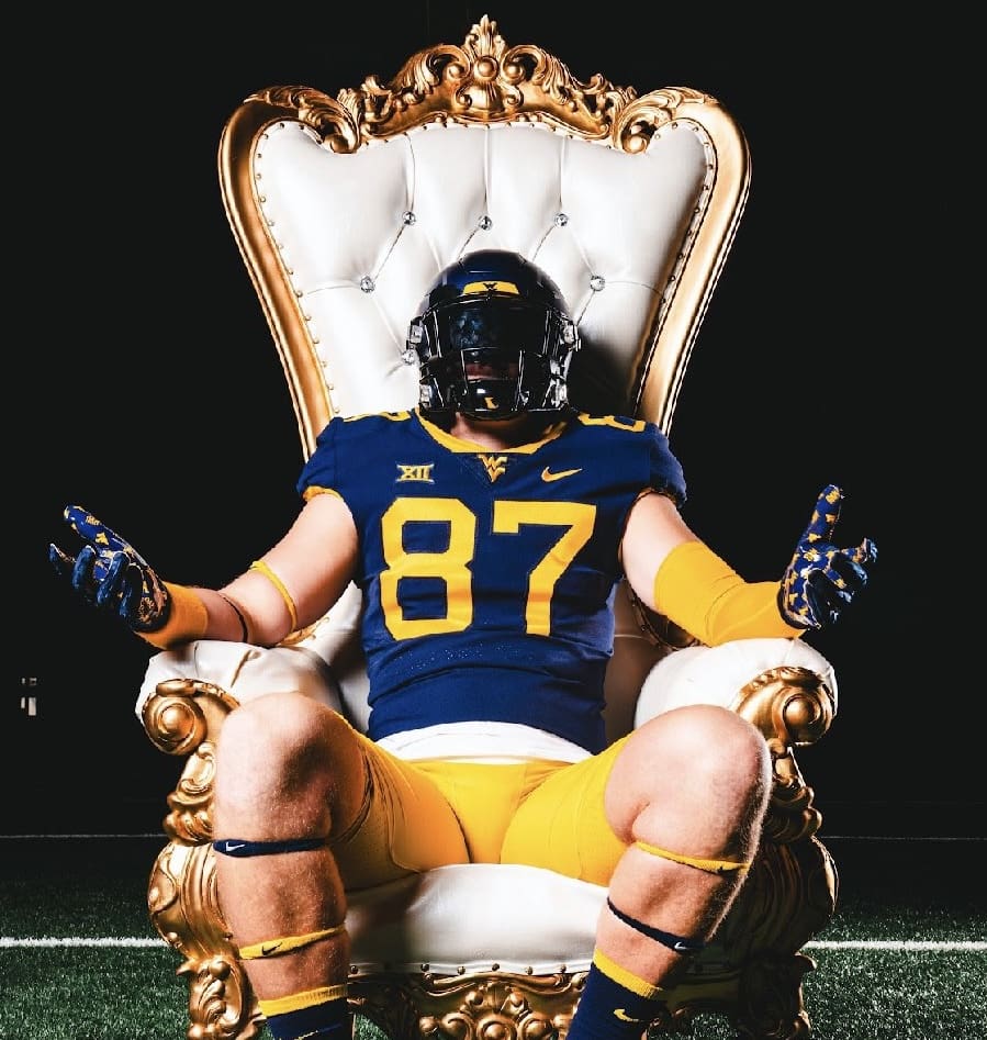 WVU Football TE Jack Sammarco