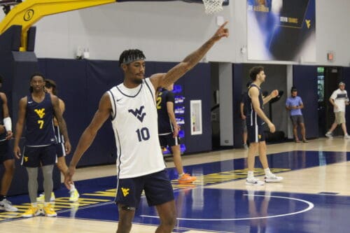WVU Basketball Sencire Harris