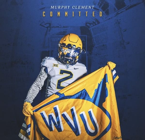 WVU Football Murphy Clement commits to Mountaineers