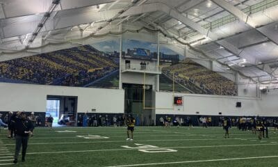 WVU Football indoor facility stock