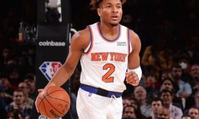 Knicks guard Miles McBride