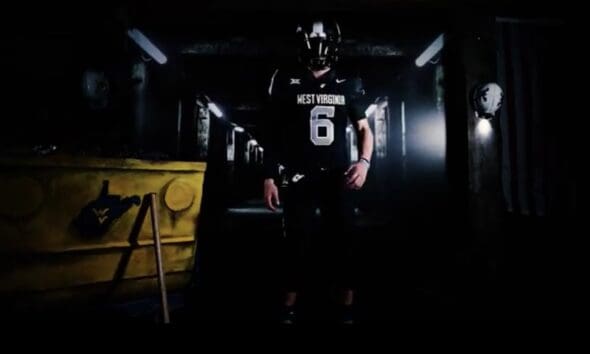 WVU Football Coal Rush black uniform