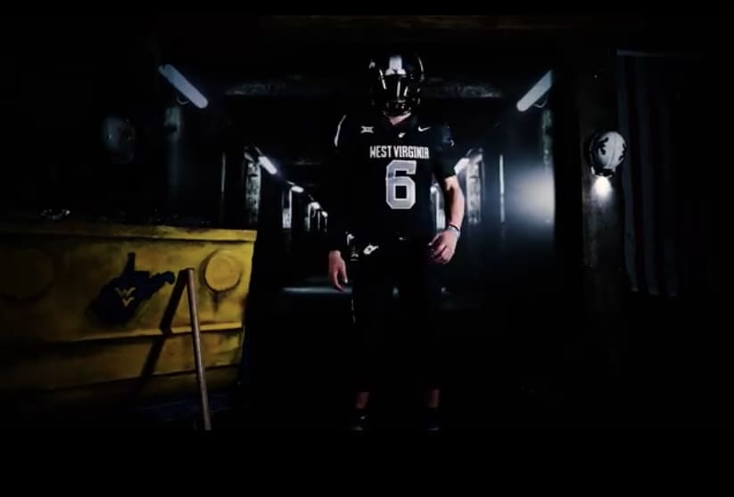 WVU Football Coal Rush black uniform