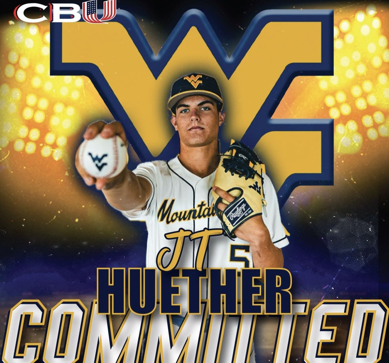 WVU Baseball INF/RHP commit JT Huether